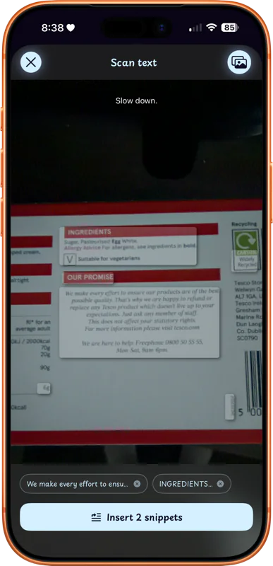 Wisppad Scanner